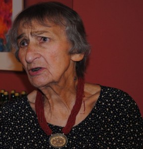 Alice Weihs at her 90th birthday party at PAL. Taken by Alla Palagina. 