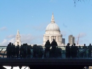 Saint Paul's from across the river. 