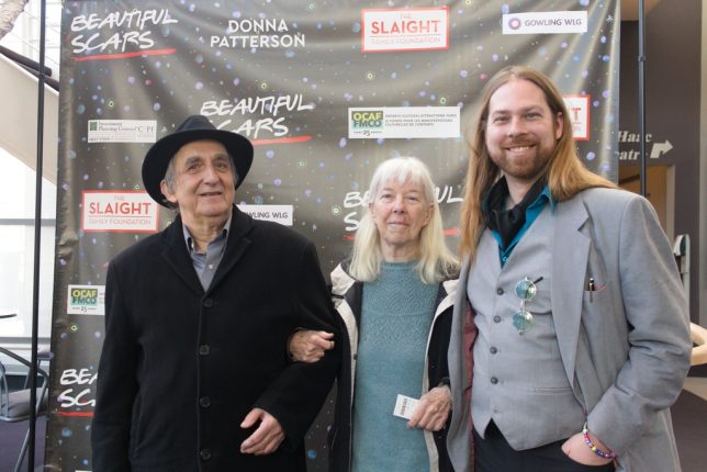 Ronald Weihs, Judith Sandiford and Ryan Sero at Beautiful Scars